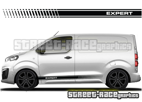 Peugeot Expert racing stripes 009