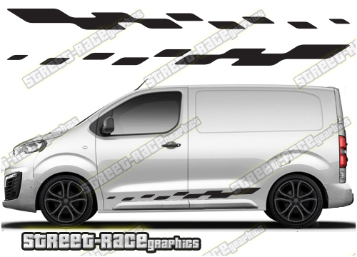 Citroen Dispatch / Jumpy racing stripes 031
