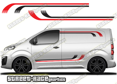 Peugeot Expert racing stripes 034