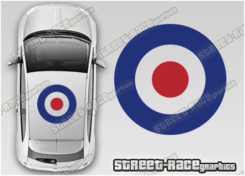 Fiat 500 OTT037 - RAF roundel