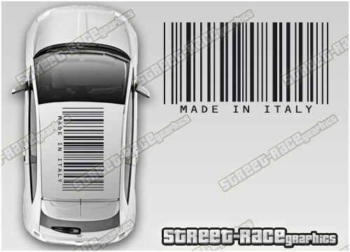 Fiat 500 OTT040 - Bar code