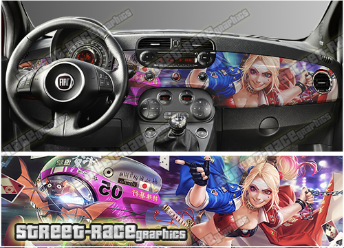 Fiat 500 dashboard wrap 145
