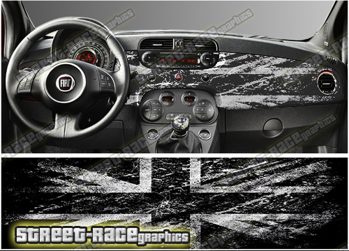 Fiat 500 dashboard wrap 715