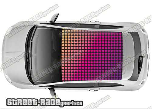 Fiat 500 roof wrap 503
