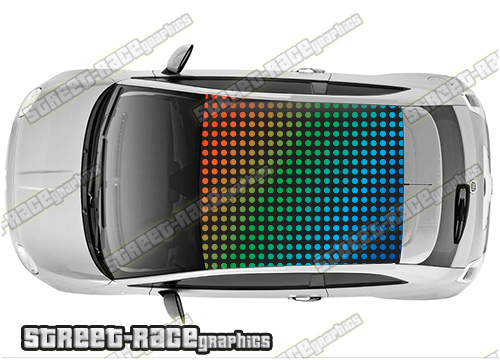 Fiat 500 roof wrap 504