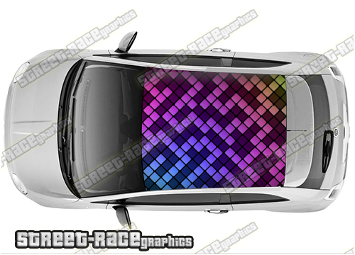 Fiat 500 roof wrap 508