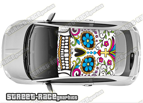 Fiat 500 roof wrap 516