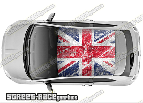 Fiat 500 roof wrap 702