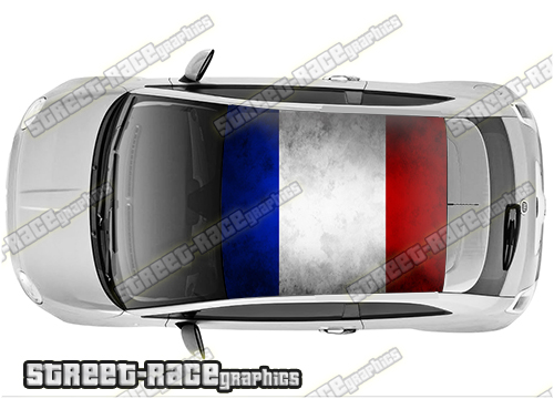 Fiat 500 roof wrap 703
