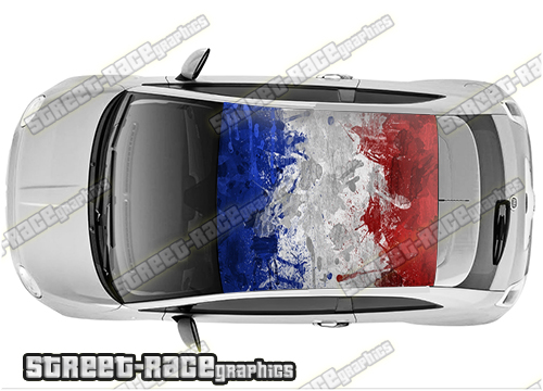 Fiat 500 roof wrap 704