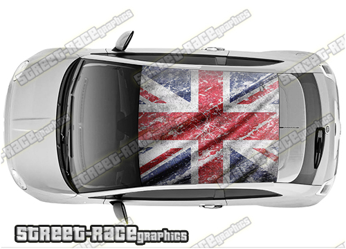 Fiat 500 roof wrap 714