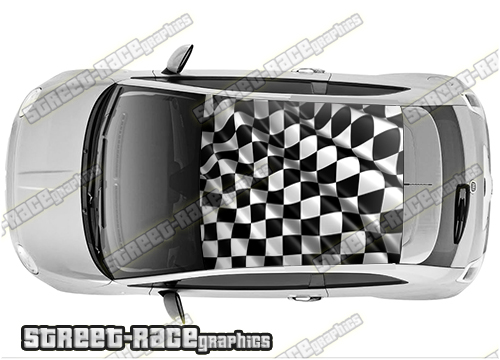 Fiat 500 roof wrap 718