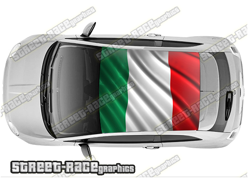 Fiat 500 roof wrap 723