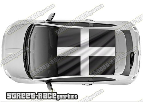 Fiat 500 roof wrap 728