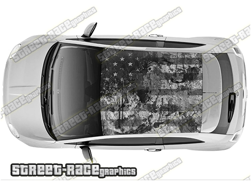 Fiat 500 roof wrap 729