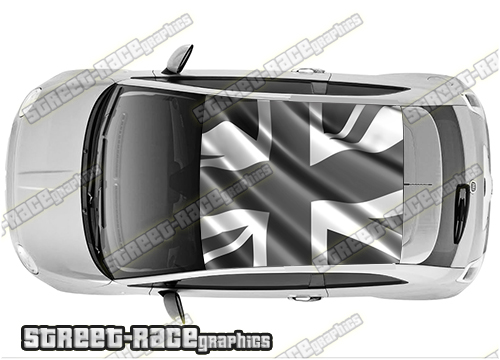 Fiat 500 roof wrap 732