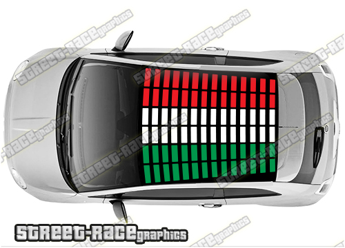 Fiat 500 roof wrap 735