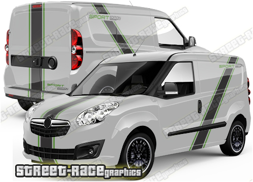 Fiat Doblo full stripes 003