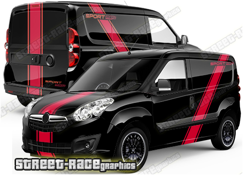 Fiat Doblo full stripes 004