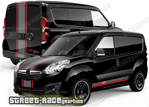 Fiat Doblo full stripes 005 - Image 2