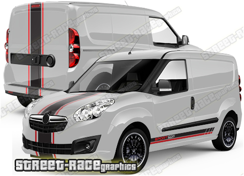Fiat Doblo full stripes 005