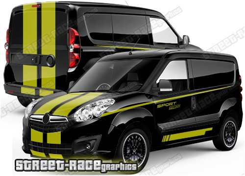 Fiat Doblo full stripes 006