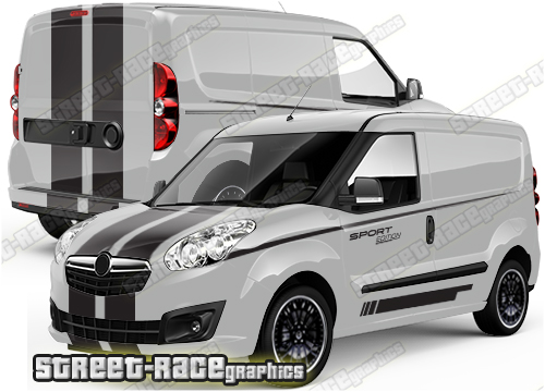 Fiat Doblo full stripes 006 - Image 3