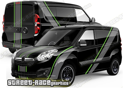 Fiat Doblo full stripes 008