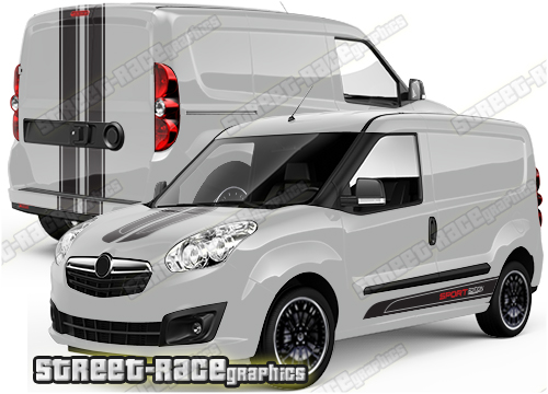 Fiat Doblo full stripes 009