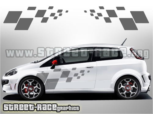 Fiat Punto side flags 029