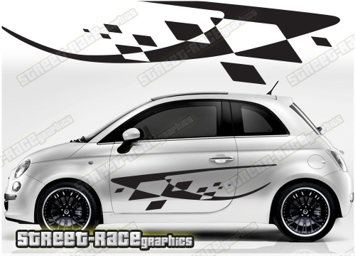 Fiat 500 graphics 132