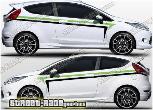 009 Ford Fiesta Rally graphics