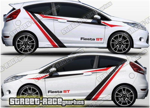 010 Ford Fiesta Rally graphics