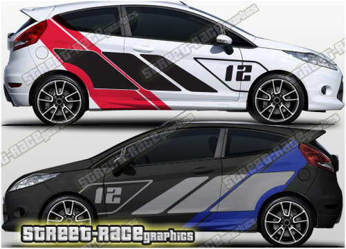 016 Ford Fiesta ST-R graphics