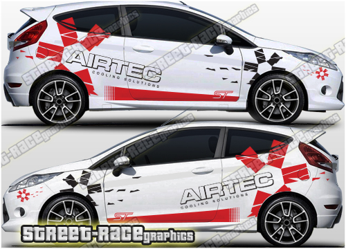 018 Ford Fiesta Airtec graphics