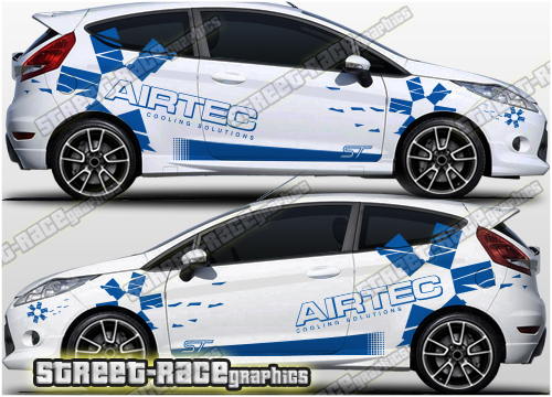 019 Ford Fiesta Airtec sticker kit