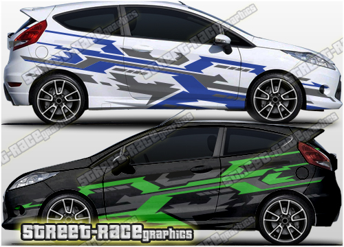 022 Ford Fiesta Rally graphics