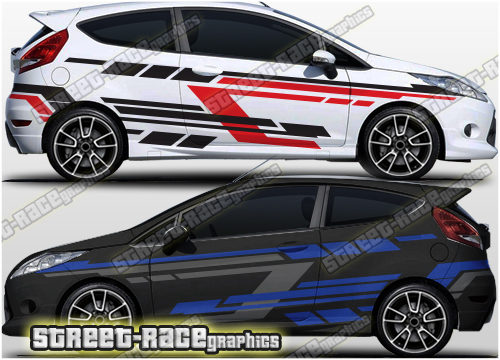 023 Ford Fiesta Rally graphics