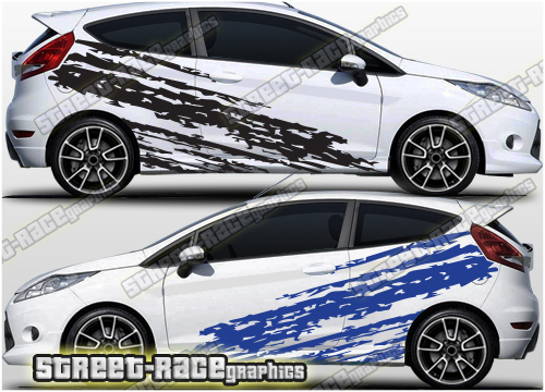 028 Ford Fiesta stickers