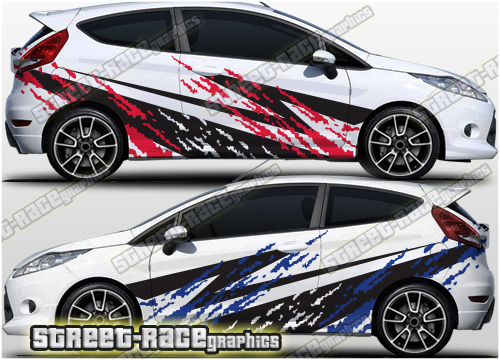 029 Ford Fiesta rally graphics