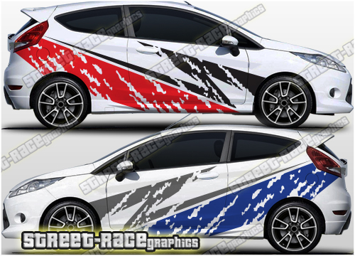 030 Ford Fiesta rally graphics