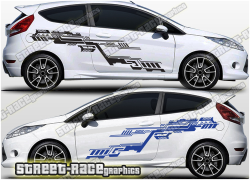 031 Ford Fiesta stickers