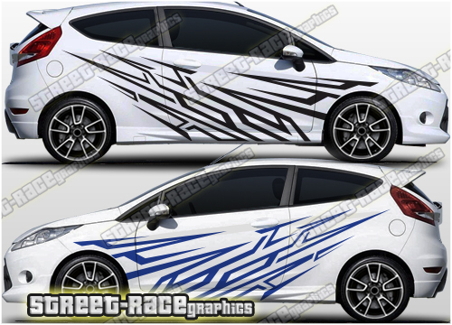 032 Ford Fiesta stickers