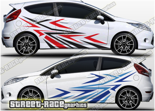 034 Ford Fiesta rally graphics