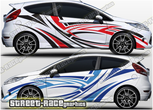 035 Ford Fiesta rally graphics