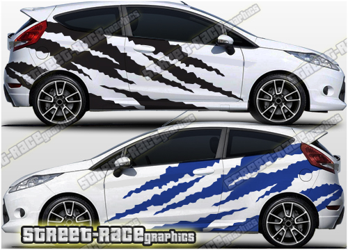 036 Ford Fiesta stickers