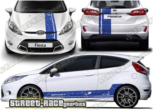 042 Ford Fiesta stickers