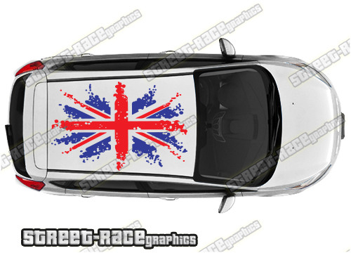 Ford Fiesta roof 001 graphics