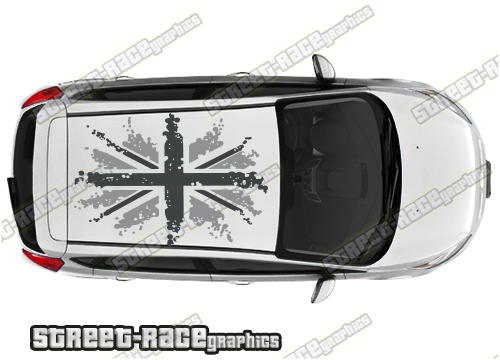 Ford Fiesta roof 002 graphics