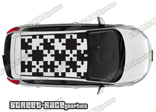 Ford Fiesta roof 009 graphics